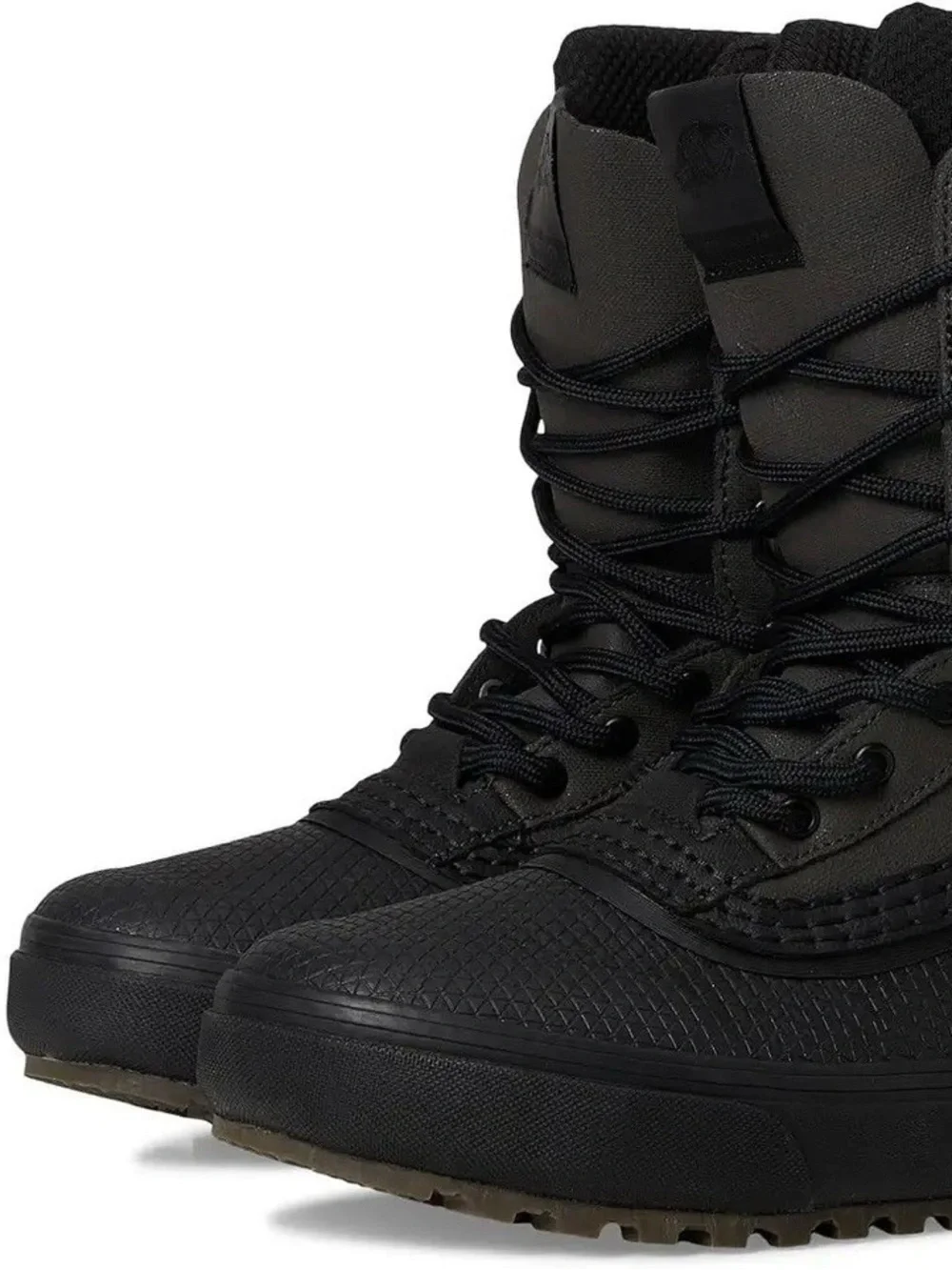 Vans Mte Standard Zip Waterproof Boot Women Size 8 Men Size 6.5 Faded Black NEW!